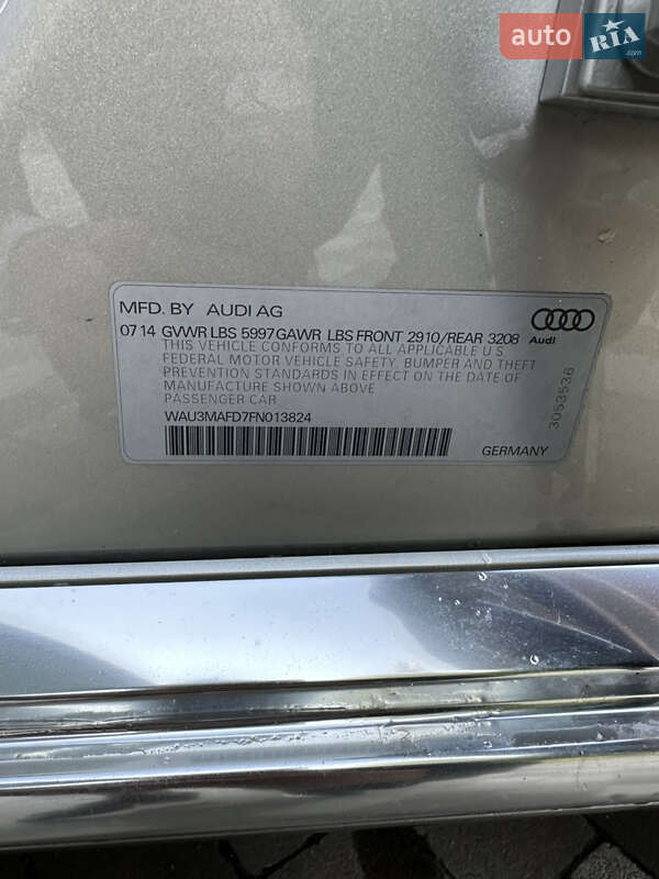 Седан Audi A8 2014 в Киеве