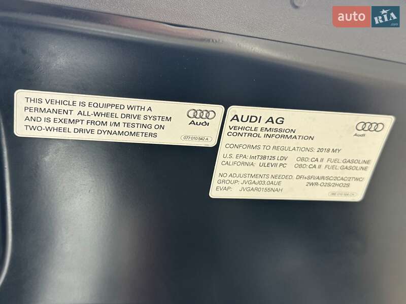 Седан Audi A8 2017 в Луцьку фото 99 Седан Audi A8 2017 в Луцьку