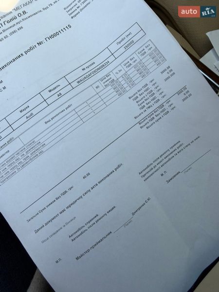 Седан Audi A8 2012 в Одесі