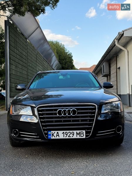 2014 Audi A8, VIN WAUR2AFD4EN011785:plate — фото 1 (autoria)