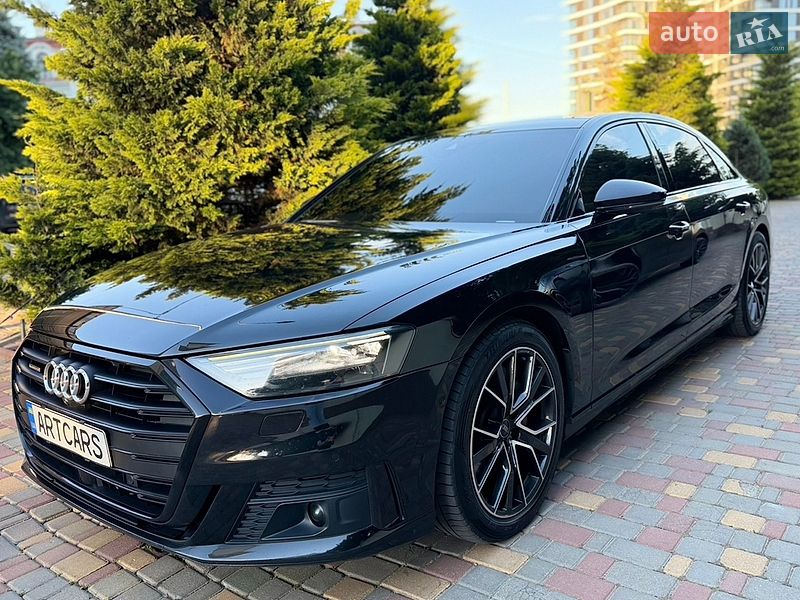 2020 Audi A8, VIN WAU8DAF86MN007714:plate — фото 1 (autoria)