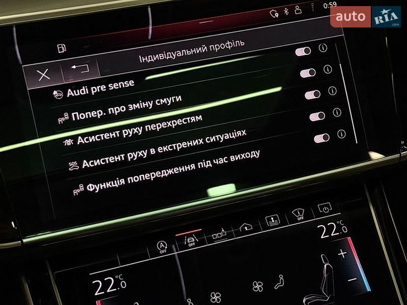 Седан Audi A8 2019 в Одесі фото 24 Седан Audi A8 2019 в Одесі