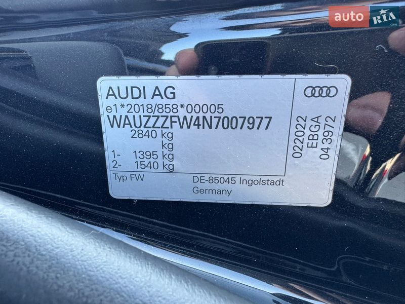 Лифтбек Audi e-tron GT 2022 в Киеве