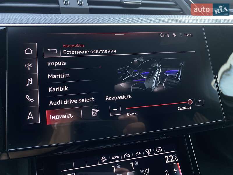 Позашляховик / Кросовер Audi e-tron S Sportback 2023 в Львові фото 15 Позашляховик / Кросовер Audi e-tron S Sportback 2023 в Львові