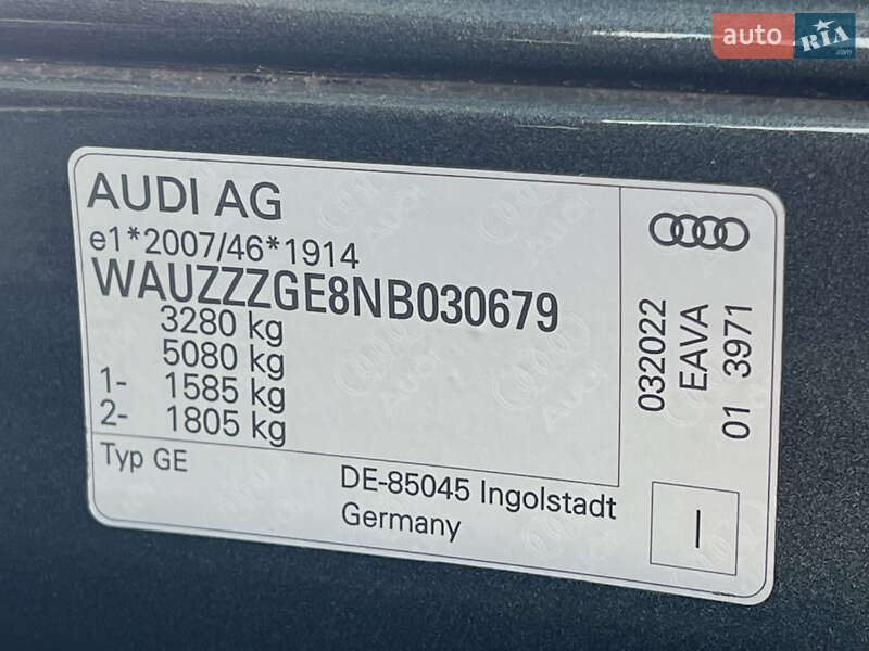 Внедорожник / Кроссовер Audi e-tron S Sportback 2023 в Луцке