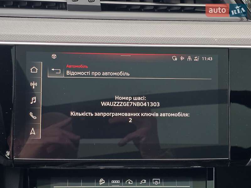 Внедорожник / Кроссовер Audi e-tron S 2022 в Ковеле фото 123 Внедорожник / Кроссовер Audi e-tron S 2022 в Ковеле