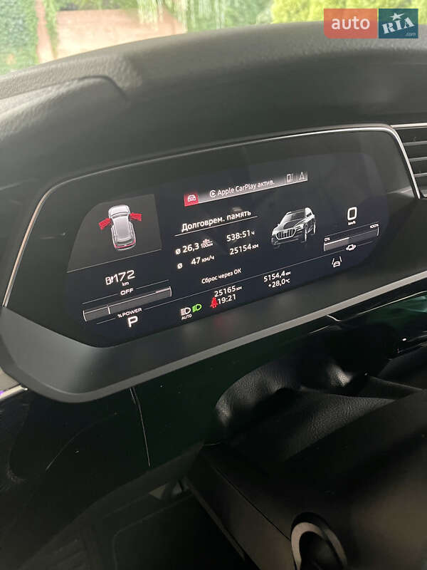 Позашляховик / Кросовер Audi e-tron Sportback 2021 в Києві