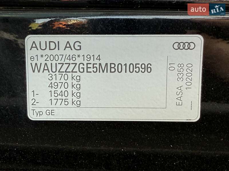 Внедорожник / Кроссовер Audi e-tron Sportback 2020 в Коломые