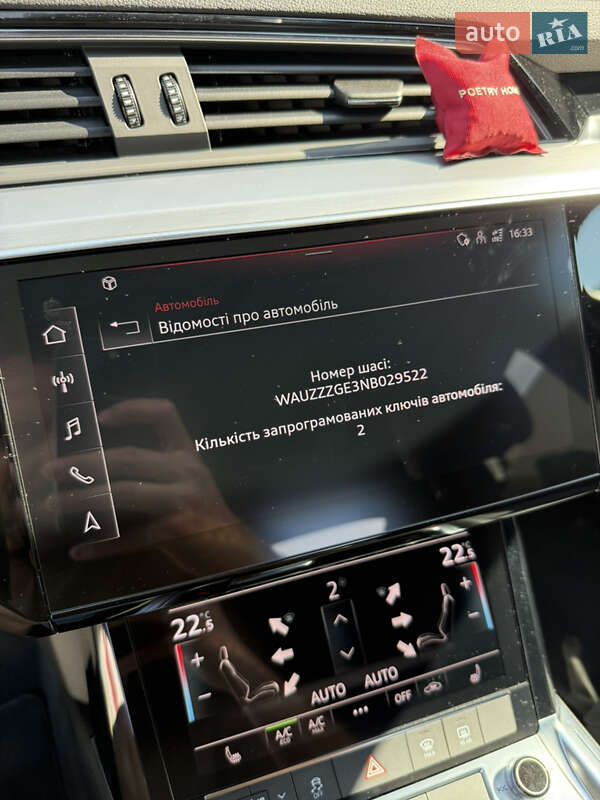 Позашляховик / Кросовер Audi e-tron Sportback 2022 в Луцьку фото 24 Позашляховик / Кросовер Audi e-tron Sportback 2022 в Луцьку