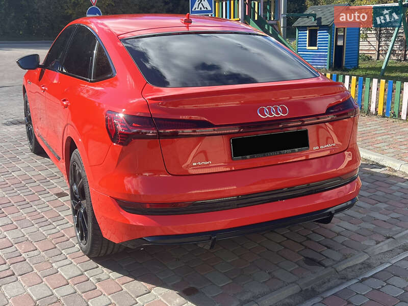Внедорожник / Кроссовер Audi e-tron Sportback 2022 в Бердичеве фото 4 Внедорожник / Кроссовер Audi e-tron Sportback 2022 в Бердичеве