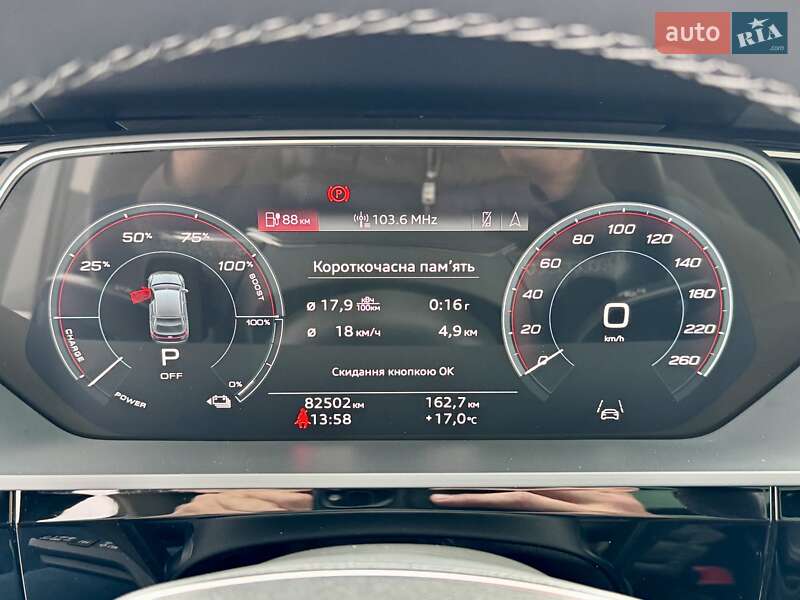 Позашляховик / Кросовер Audi e-tron Sportback 2022 в Хмельницькому