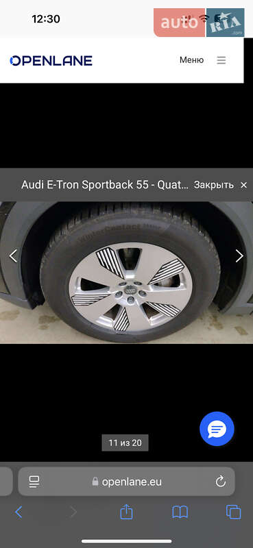 Внедорожник / Кроссовер Audi e-tron Sportback 2022 в Ивано-Франковске фото 98 Внедорожник / Кроссовер Audi e-tron Sportback 2022 в Ивано-Франковске