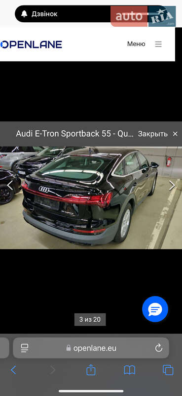 Внедорожник / Кроссовер Audi e-tron Sportback 2022 в Ивано-Франковске фото 105 Внедорожник / Кроссовер Audi e-tron Sportback 2022 в Ивано-Франковске