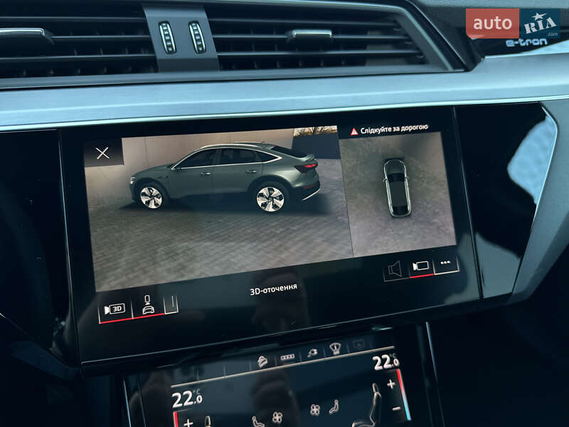 Внедорожник / Кроссовер Audi e-tron Sportback 2022 в Мукачево