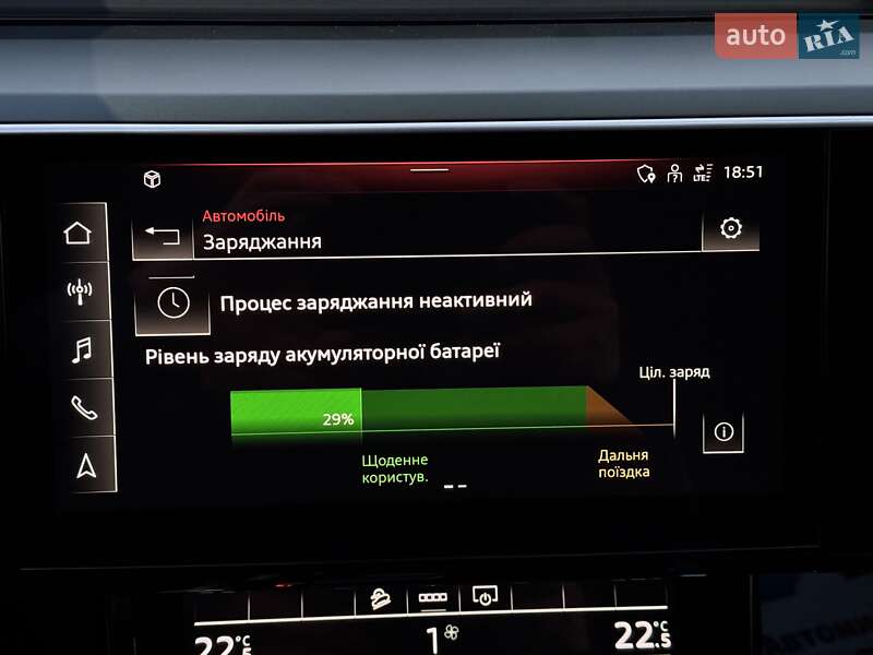 Внедорожник / Кроссовер Audi e-tron Sportback 2021 в Тернополе фото 77 Внедорожник / Кроссовер Audi e-tron Sportback 2021 в Тернополе