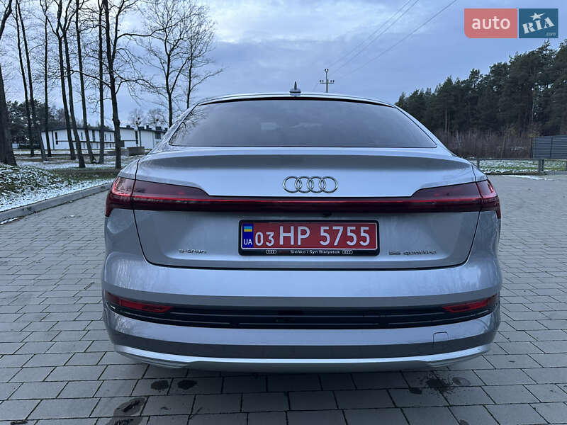Внедорожник / Кроссовер Audi e-tron Sportback 2020 в Ковеле фото 6 Внедорожник / Кроссовер Audi e-tron Sportback 2020 в Ковеле