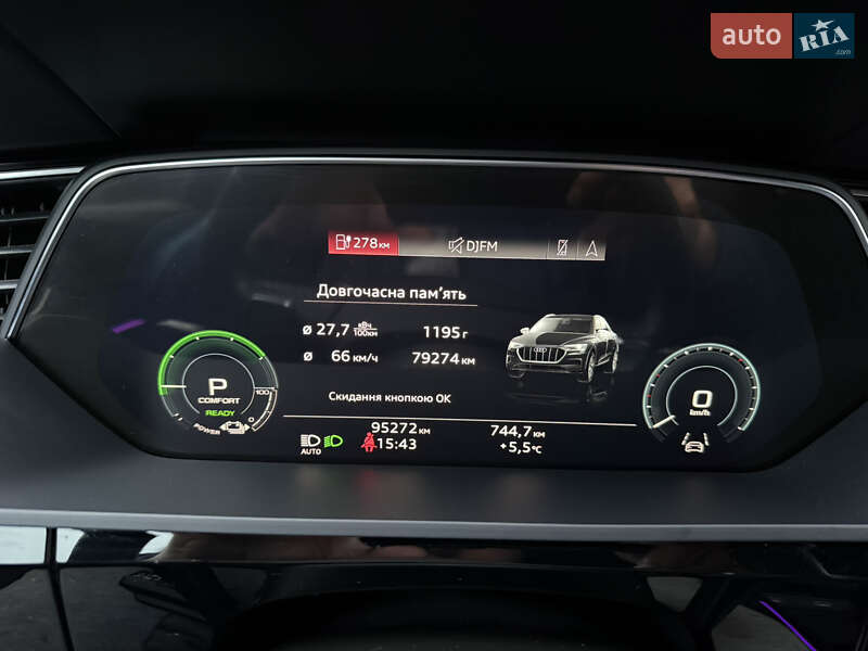 Позашляховик / Кросовер Audi e-tron Sportback 2022 в Луцьку