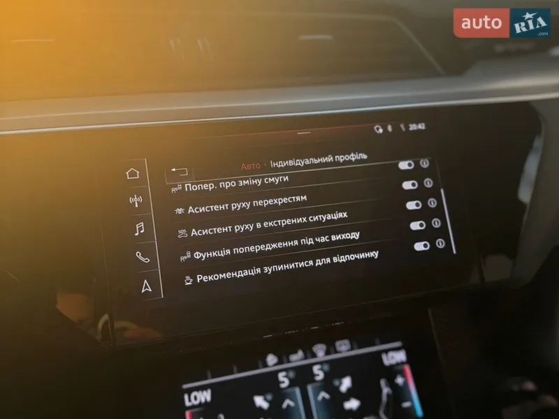 Audi e-tron Sportback 2020 VIN WAUZZZGE6LB029334 фото оголошення 38 з 70