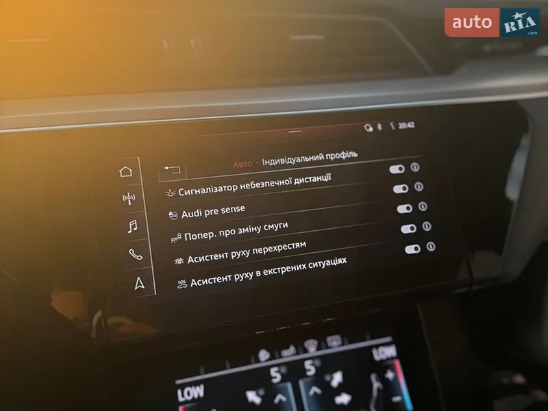 Audi e-tron Sportback 2020 VIN WAUZZZGE6LB029334 фото оголошення 39 з 70