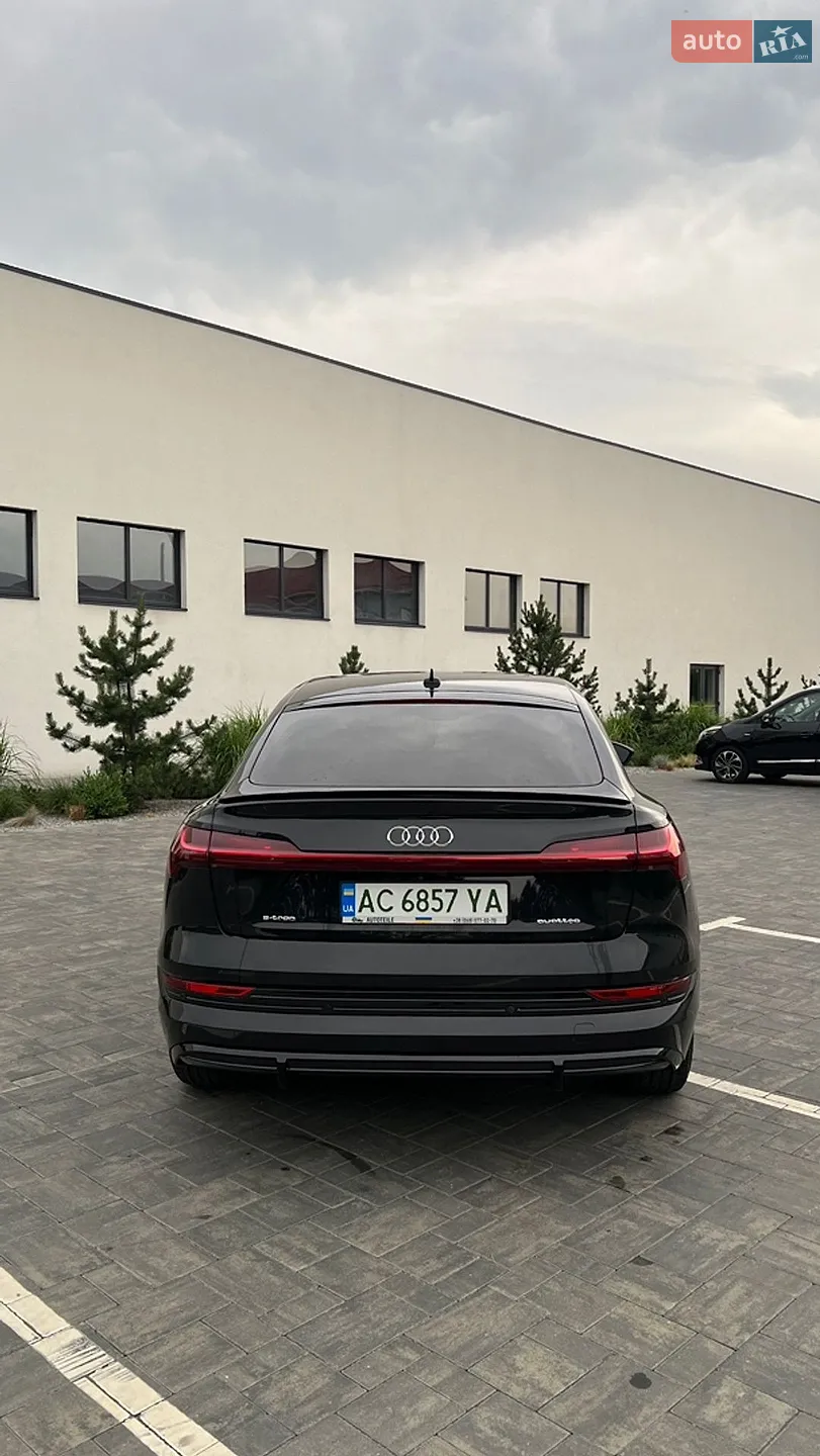 Audi e-tron Sportback 2020 VIN WA11AAGE6MB001733 фото оголошення 8 з 9
