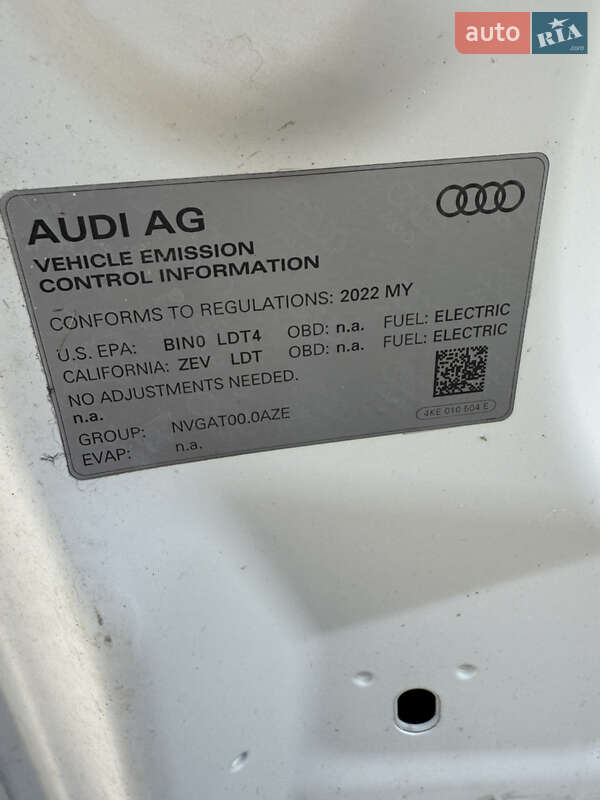 Позашляховик / Кросовер Audi e-tron 2021 в Харкові