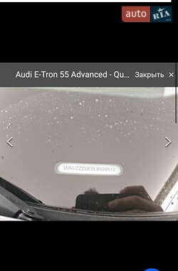 Внедорожник / Кроссовер Audi e-tron 2020 в 
