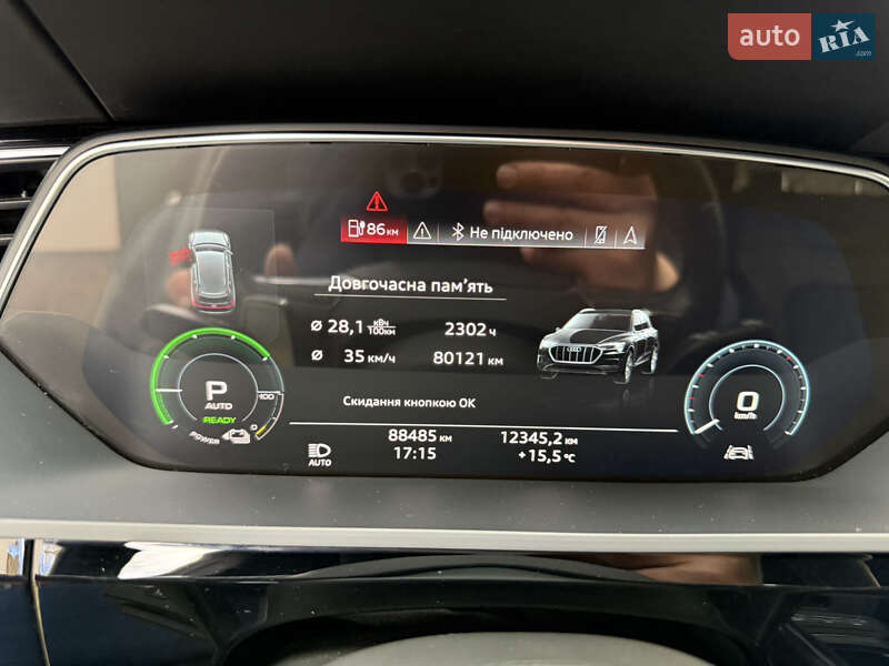 Внедорожник / Кроссовер Audi e-tron 2019 в Тячеве