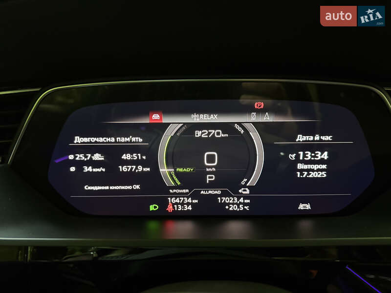 Внедорожник / Кроссовер Audi e-tron 2019 в Луцке