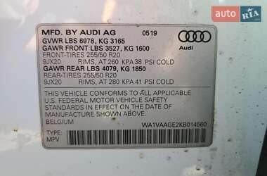 Внедорожник / Кроссовер Audi e-tron 2019 в 