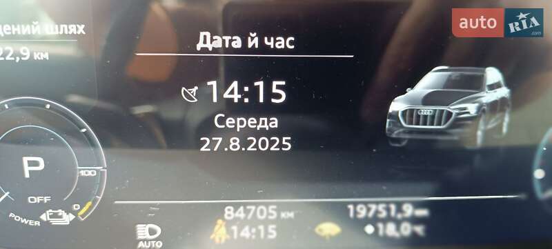Позашляховик / Кросовер Audi e-tron 2020 в Львові