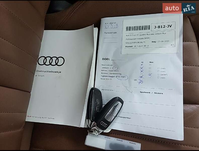 Позашляховик / Кросовер Audi e-tron 2020 в Коломиї