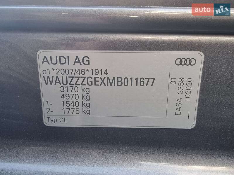 Внедорожник / Кроссовер Audi e-tron 2020 в Коломые фото 33 Внедорожник / Кроссовер Audi e-tron 2020 в Коломые