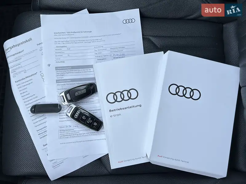 Позашляховик / Кросовер Audi e-tron 2022 в Луцьку документ 2 фото Позашляховик / Кросовер Audi e-tron 2022 в Луцьку документ