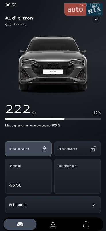 Внедорожник / Кроссовер Audi e-tron 2022 в Житомире
