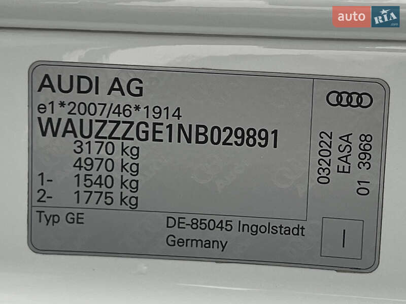 Внедорожник / Кроссовер Audi e-tron 2023 в Луцке