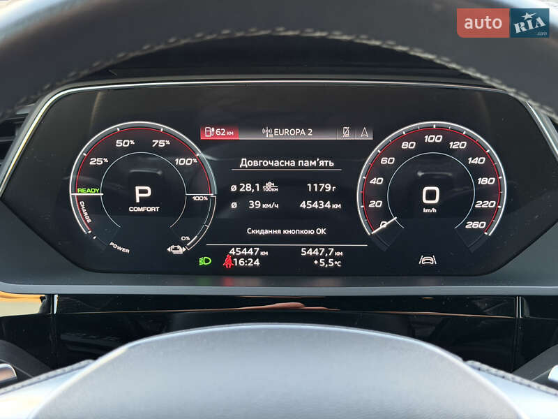 Внедорожник / Кроссовер Audi e-tron 2022 в Ужгороде