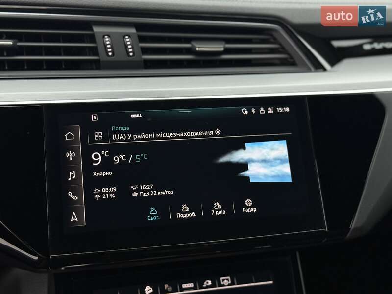 Внедорожник / Кроссовер Audi e-tron 2022 в Дрогобыче фото 81 Внедорожник / Кроссовер Audi e-tron 2022 в Дрогобыче