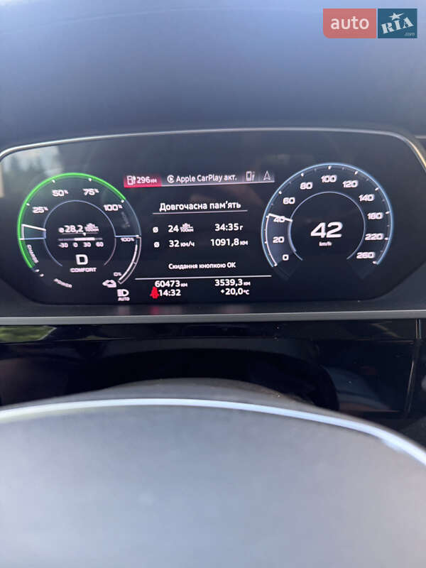 Внедорожник / Кроссовер Audi e-tron 2021 в Львове