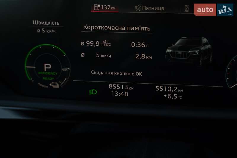 Внедорожник / Кроссовер Audi e-tron 2021 в Черновцах