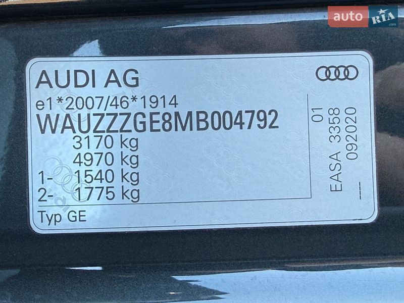 Внедорожник / Кроссовер Audi e-tron 2020 в Коломые