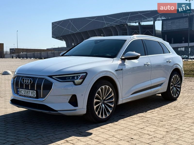 2019 Audi E-Tron, VIN WA1VABGE9KB025156:plate — фото 1 (autoria)