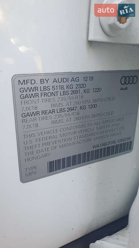 Позашляховик / Кросовер Audi Q3 2019 в Полтаві