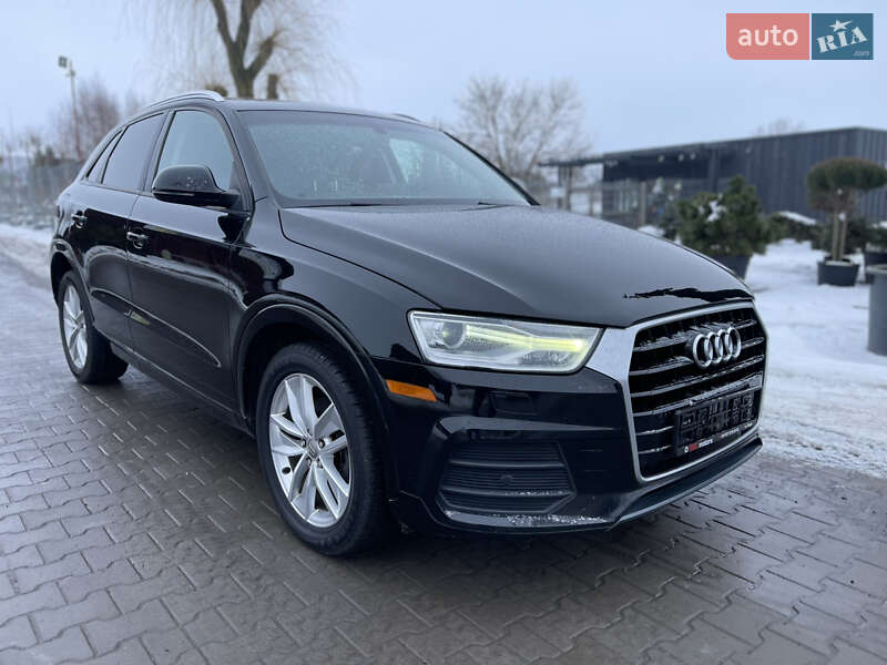 2017 Audi Q3, VIN WA1BCCFS5HR015685:plate — фото 1 (autoria)