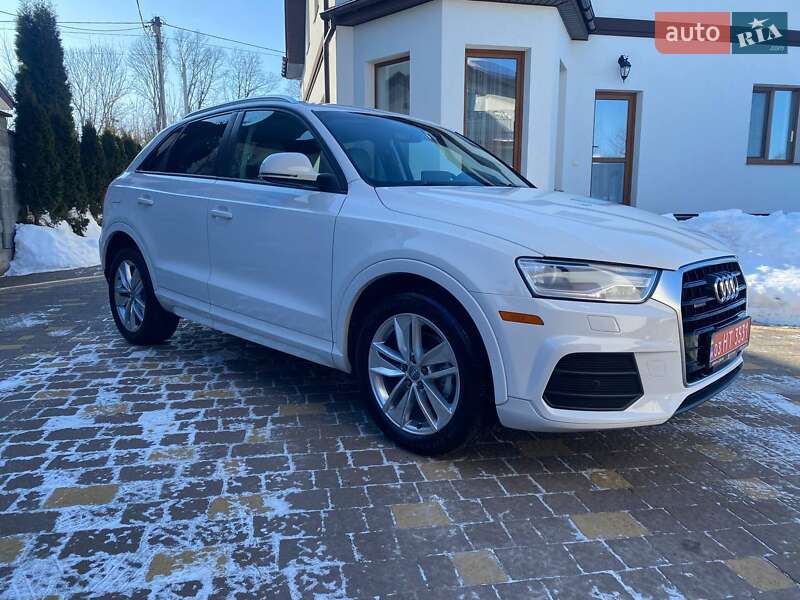 2016 Audi Q3, VIN WA1ECCFS9HR013659:plate — фото 1 (autoria)
