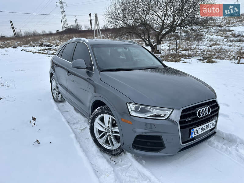 2015 Audi Q3, VIN WA1EFCFS3GR000119:plate — фото 1 (autoria)