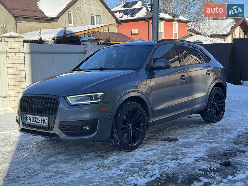 2014 Audi Q3, VIN WA1GFCFS2FR001933:plate — фото 1 (autoria)