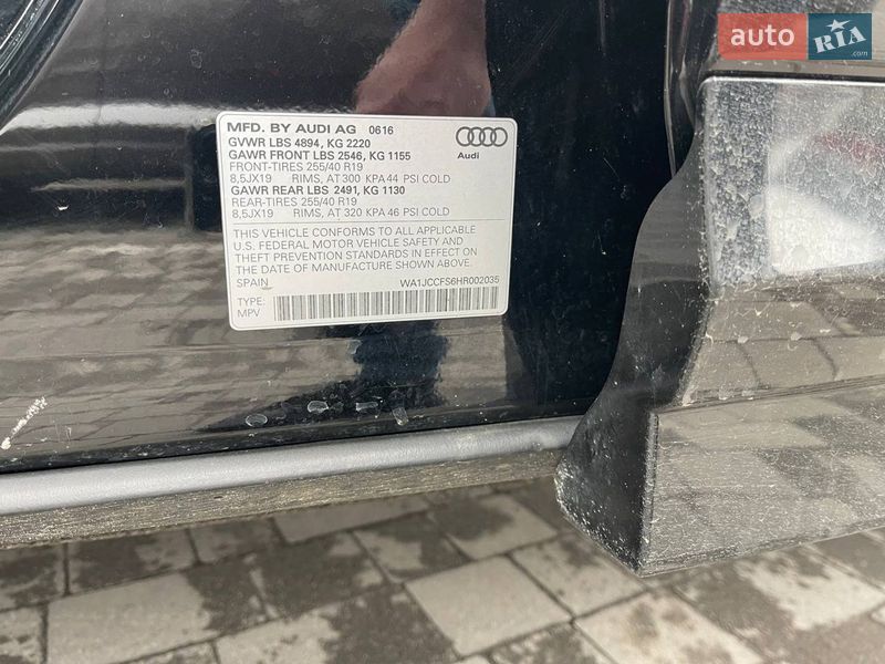 Позашляховик / Кросовер Audi Q3 2016 в Львові