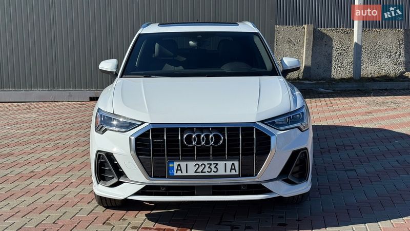 2021 Audi Q3, VIN WA1EECF34N1028518:plate — фото 1 (autoria)