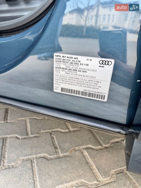 Внедорожник / Кроссовер Audi Q3 2018 в Одессе