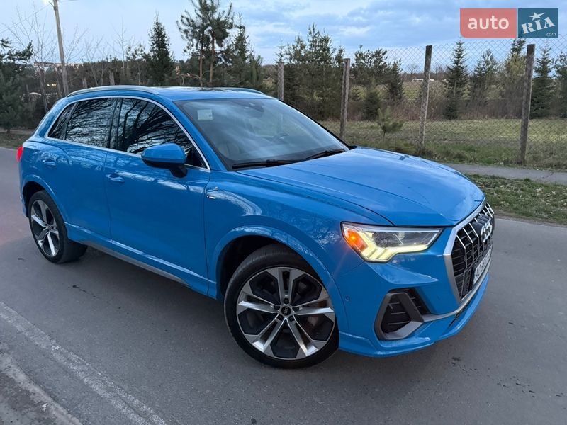 2020 Audi Q3, VIN WA1EECF3XM1035200:plate — фото 1 (autoria)